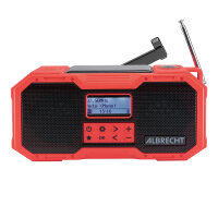 Albrecht DR 112 Digital Schwarz, Rot