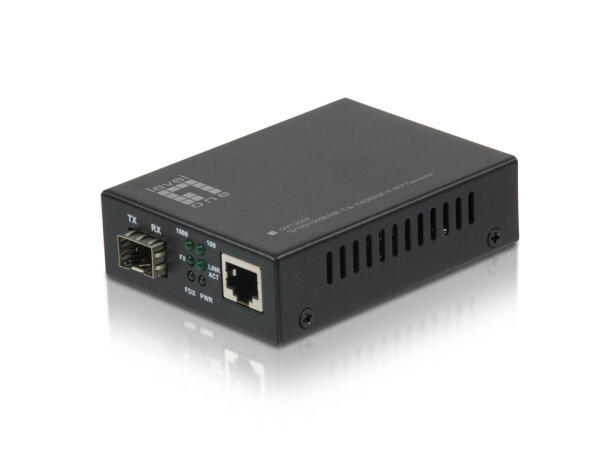 LevelOne GB Konverter RJ45->SFP  1Gbps Ethernet