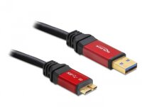 DELOCK USB3.0 Kabel A -> Micro-B St/St 2.00m Premium