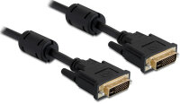 DELOCK DVI Kabel DVI(24+5) -> DVI(24+5) St/St 5.00m Gold