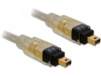 DELOCK FireWire-Kabel FW400 4Pin -> FW400 4Pin St/St 2.00