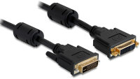 DELOCK DVI Kabel DVI(24+5) -> DVI(24+5) St/Bu 1.00m Gold