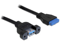 Delock Kabel USB 3.0 Pin Header Buchse > 1 x USB 3.0-A Bu