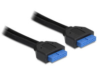 DELOCK Kabel USB 3.0 Pfostenbu > Pfostenbu 2mm 20Pin 45cm
