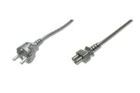 DIGITUS Anschlusskabel CEE 7/7 (Typ-F) -> C5 St/Bu...