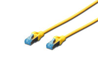 DIGITUS Patchkabel RJ45 SF/UTP Cat5e  5.00m gelb Polybeutel