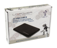 Ext.S-ATA USB2.0 LC-Power 25BU
