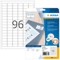 HERMA Inkjet-Etiketten A4 weiß 30,5x16,9 mm Papier...
