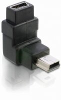 DELOCK Adapter USB-B mini 5 Pin St > Bu 90° gewinkelt