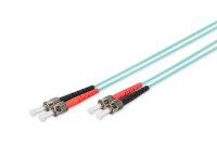 DIGITUS LWL Patchkabel ST -> ST 1.00m Multimode Duplex...
