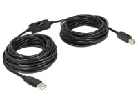 DELOCK USB Kabel A -> B St/St 11.00m aktiv sw
