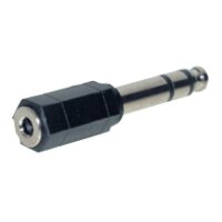 Good Connections Audio Adapter 3.5mm / 6.3mm schwarz