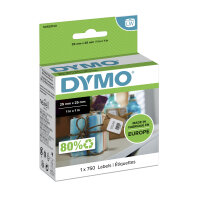 DYMO LW-Vielzwecketiketten quadr.  25x 25mm      750St/Rolle