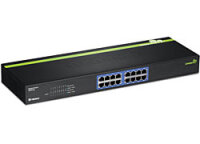 TRENDnet Switch 16 Port Gbit 19"...