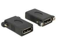 DELOCK Displayport Adapter DP -> DP Bu/Bu schwarz