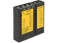 DELOCK Netzwerk Tester RJ45 / RJ12 / PoE