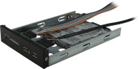 Inter-Tech IPC 2U-20240 2HE Server Rack1xUSB 3.0/2.0 Black