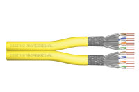 DIGITUS Instal-kab Cat7a S/FTP tw.Pair  500m gelb...