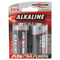 2 Stk. ANSMANN Mono Red-Line