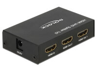 DELOCK HDMI Splitter 1 Eingang -> 2 Ausgänge 4K