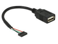 DELOCK USB Kabel Pinheader 5Pin -> A Bu/Bu 0.15m