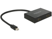 DELOCK Displayport Splitter 1 mini DP Eingang -> 2x H