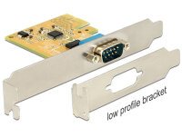 DELOCK PCI Expr Card 1x D-Sub9 ext +LowProfile