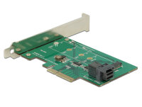 DELOCK PCI Expr Card 1x 36pin SFF +1x 67pin M.2 Key M