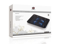 CONCEPTRONIC 4-Fan USB-A2.0 Laptop-Kühlpad 25Kg...