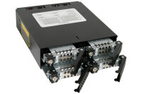 Backplane IcyDock 4x6,3cm SATAI-III/SAS in 1x5,25" HDD/SSD