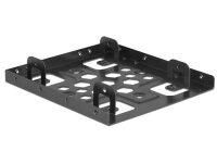 DELOCK Einbaurahmen 2x 2.5" zu 3.5" Aluminium...