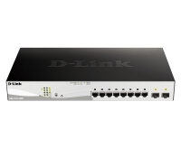 Switch 330mm D-Link DGS-1210-10MP         2*SFP/ 8*GE...