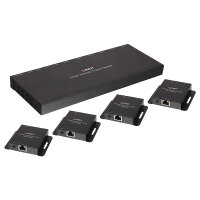 LINDY Extender & Splitter HDMI & IR Cat6 Loop Out...