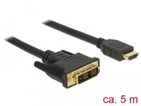 DELOCK DVI Kabel DVI(18+1) -> HDMI-A St/St 5.00m