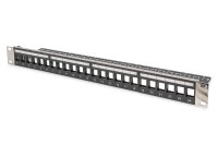 DIGITUS Patchpanel 1HE 24-Port Rackmount Modular geschirmt