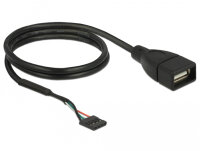 DELOCK Kabel USB2.0 Pfostenbuchse > USB2.0/A Bu 0.60m