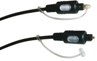 Schwaiger Lichtwellenleiterkabel 1,5m Schwarz