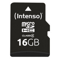 16GB Intenso microSDHC