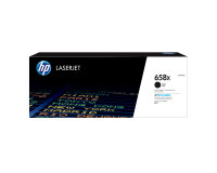 HP 658X      Schwarz     LaserJet    Tonerpatrone