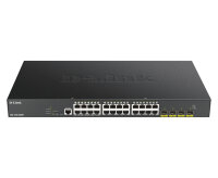 Switch 440mm D-Link DGS-1250-28XMP       4*SFP+/24*GE...