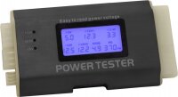 DELOCK Netzteiltester für ATX, BTX, ITX 20/24pol +Dis