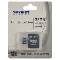 32GB Patriot Memory mSDHC
