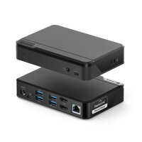 Alogic DockingStationUniversal Twin HD USB-C & USB-A...