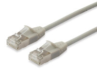 Equip Patchkabel Cat6A SlimFlex F/FTP 0.25m beig.LSZH...