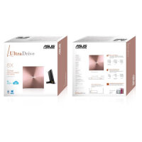 ASUS UltraDrive SDRW-08U5S-U SlimLine USB 2.0 rosegold