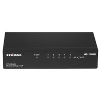 EDIMAX Switch 5x FE GS-1005E Metall Gehäuse