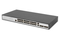 DIGITUS Switch 24-Port Gigabit          Managed   schwarz