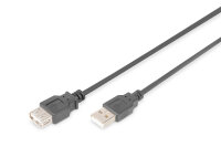 DIGITUS USB 2.0 Verlängerungskabel Typ A -A St/Bu...