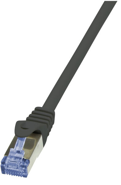 Logilink Patchkabel CAT6A  S/FTP AWG26 PIMF 2m schwarz