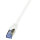 Logilink Patchkabel CAT6A  S/FTP AWG26 PIMF  0,25m weiß